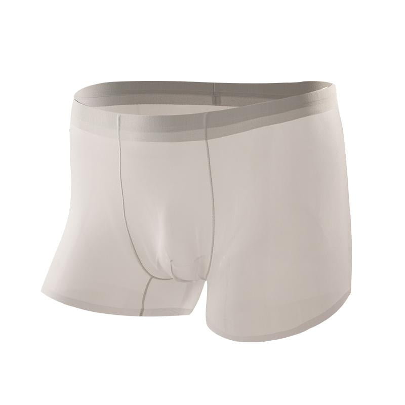 【Zestaw 3 bucăți】Boxeri subțiri pentru bărbați, din microfibră ușoară și răcoroasă, design respirabil și invizibil, confort de vară, cadou de ziua de naștere